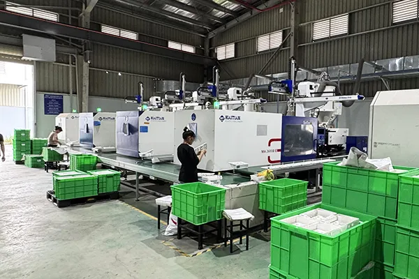 Control de calidad en piezas plásticas