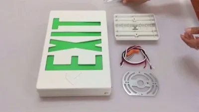 Instalación de señal de salida LED verde con certificación UL, JEE2GWE