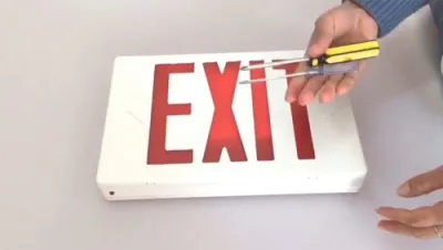 Instalación de señal de salida LED roja con certificación UL, JEE2RWE