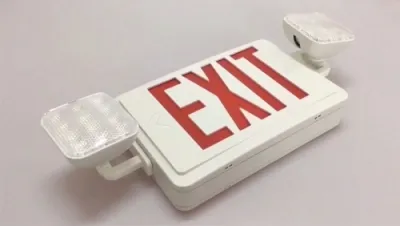 Instalación de señal de salida LED bicolor combinada con luz de emergencia, JLEC2BCW