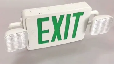 Instalación de señal de salida LED combinada con luz de emergencia, JLEC2GW