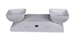 Luz de emergencia LED de doble cabezal, JLEU18