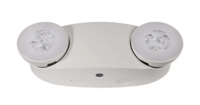 Luz de emergencia LED, doble cabezal de 650 lm con certificación UL/cUL, JLEU6