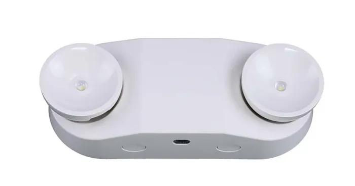 Luz de emergencia LED de doble cabezal, JLEU8