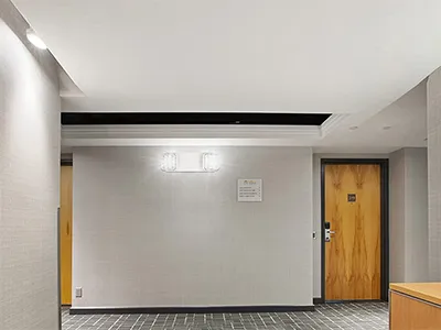 Señal de salida de emergencia LED, con panel ABS/acrílico de borde iluminado (5 LED verdes), LE2912