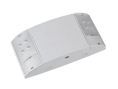 Luz de emergencia LED de doble cabezal ajustable, JLEU12