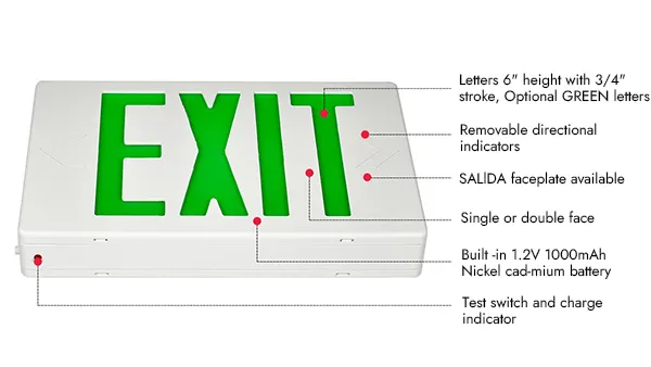Señal de salida LED verde con certificación UL, JEE2GWE