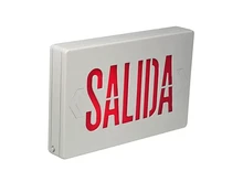 Señal de salida con la leyenda SALIDA