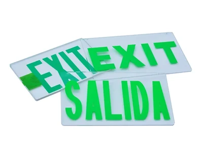 Señales acrílicas personalizadas