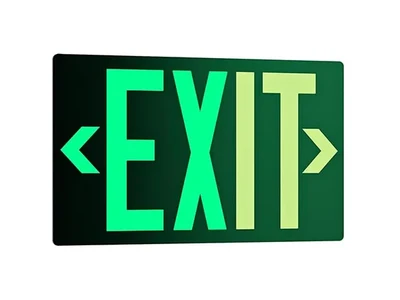 Señales autoluminiscentes personalizadas