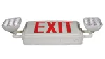 Señal de salida LED combinada con luz de emergencia (letras verdes/rojas), JLEC2GW/JLEC2RW
