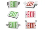 Señal de salida LED ultradelgada combinada con luz de emergencia, JLECB2GW/JLECB2RW