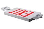 Señal de salida LED combinada con luz de emergencia (letras verdes/rojas), JLECD2GW/JLECD2RW