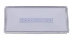 Señal de salida de emergencia LED estanca e impermeable (11 LED SMD2835), LE515-11