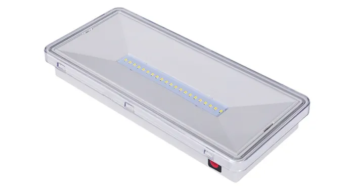 Señal de salida de emergencia LED estanca e impermeable (21 LED SMD2835), LE515-21