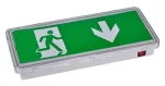 Señal de salida de emergencia LED estanca e impermeable (21 LED SMD2835), LE515-21