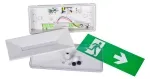 Señal de salida de emergencia LED estanca e impermeable (21 LED SMD2835), LE515-21
