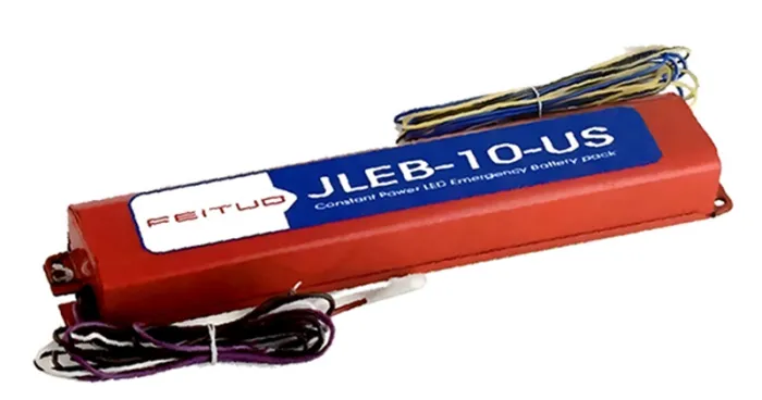 Paquete de batería de emergencia LED de 10 W (integrada), JLEB-10-US