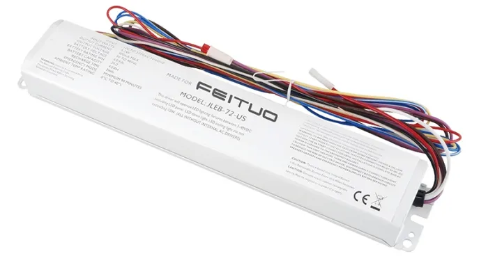 Paquete de batería de emergencia LED de 83 W (integrada), JLEB-83-EU